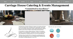 Desktop Screenshot of carriagehouse-catering.com